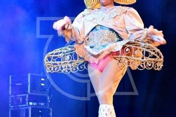 Drag Sethlas vuelve a dar caña en Jinámar (Foto Antonio Alí)